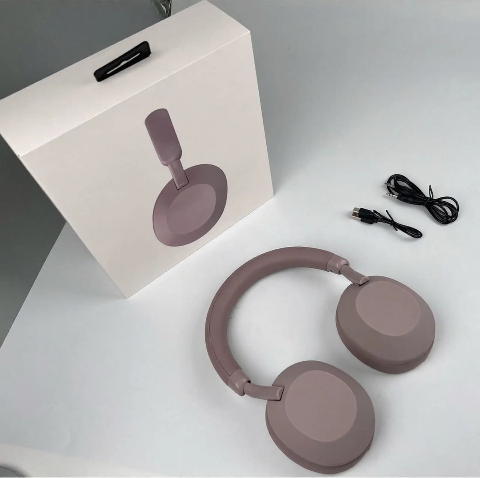 หูฟังบลูทูธไร้สายตัดเสียงรบกวน Active Noise Cancelling แบบครอบหู สเตอริโอ