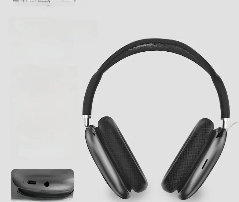 หูฟังครอบหู Bluetooth 5.4 พร้อมปุ่มหมุนและวิทยุ FM