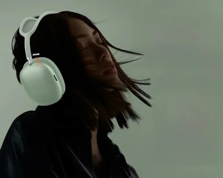 หูฟังครอบหู Bluetooth 5.4 พร้อมปุ่มหมุนและวิทยุ FM