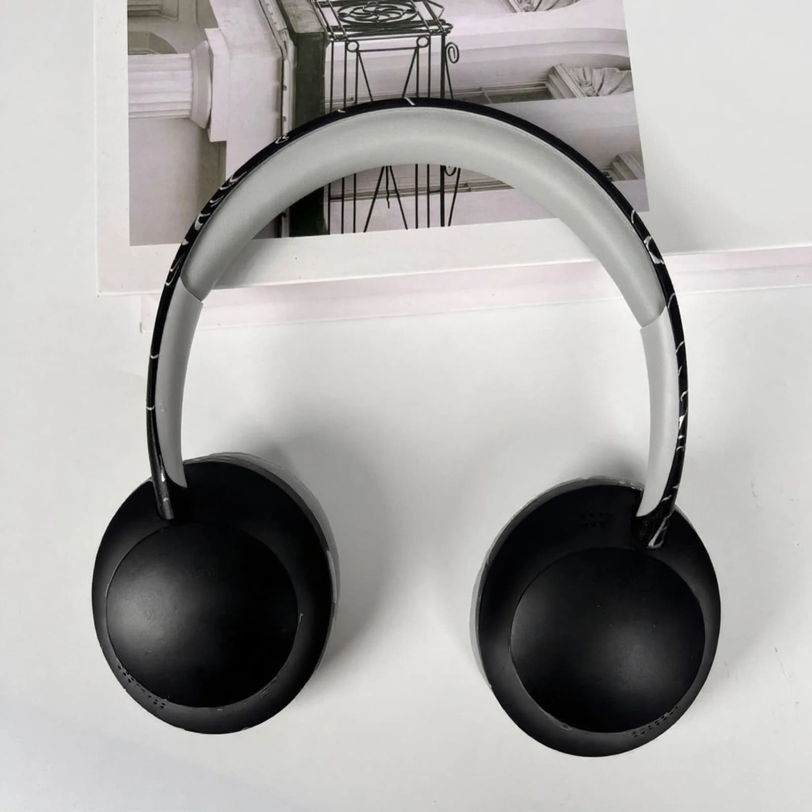 หูฟังไร้สายครอบหู Bluetooth 5.4 ช่องใส่การ์ด TF