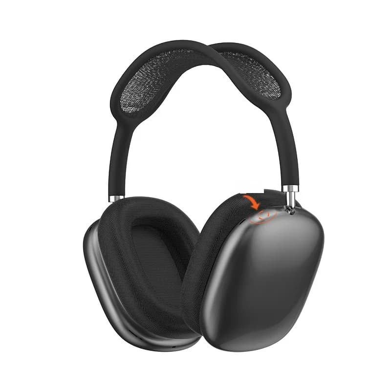 หูฟังครอบหู Bluetooth 5.4 พร้อมปุ่มหมุนและวิทยุ FM